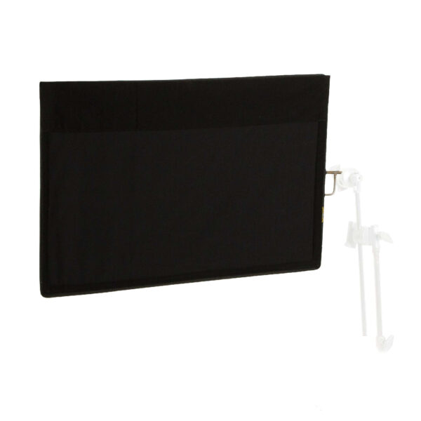 24x36 Black Solid Flag - Image 2