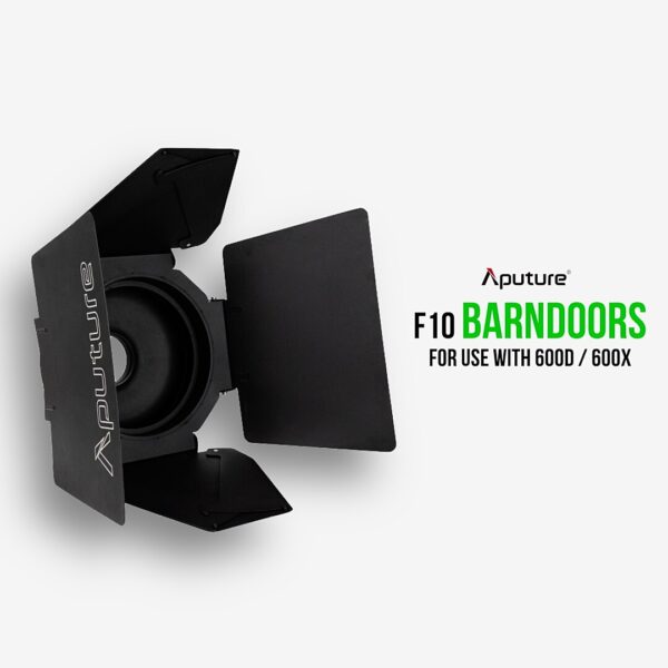 Aputure F10 Barndoors For Ls 600d Fresnel Attachment